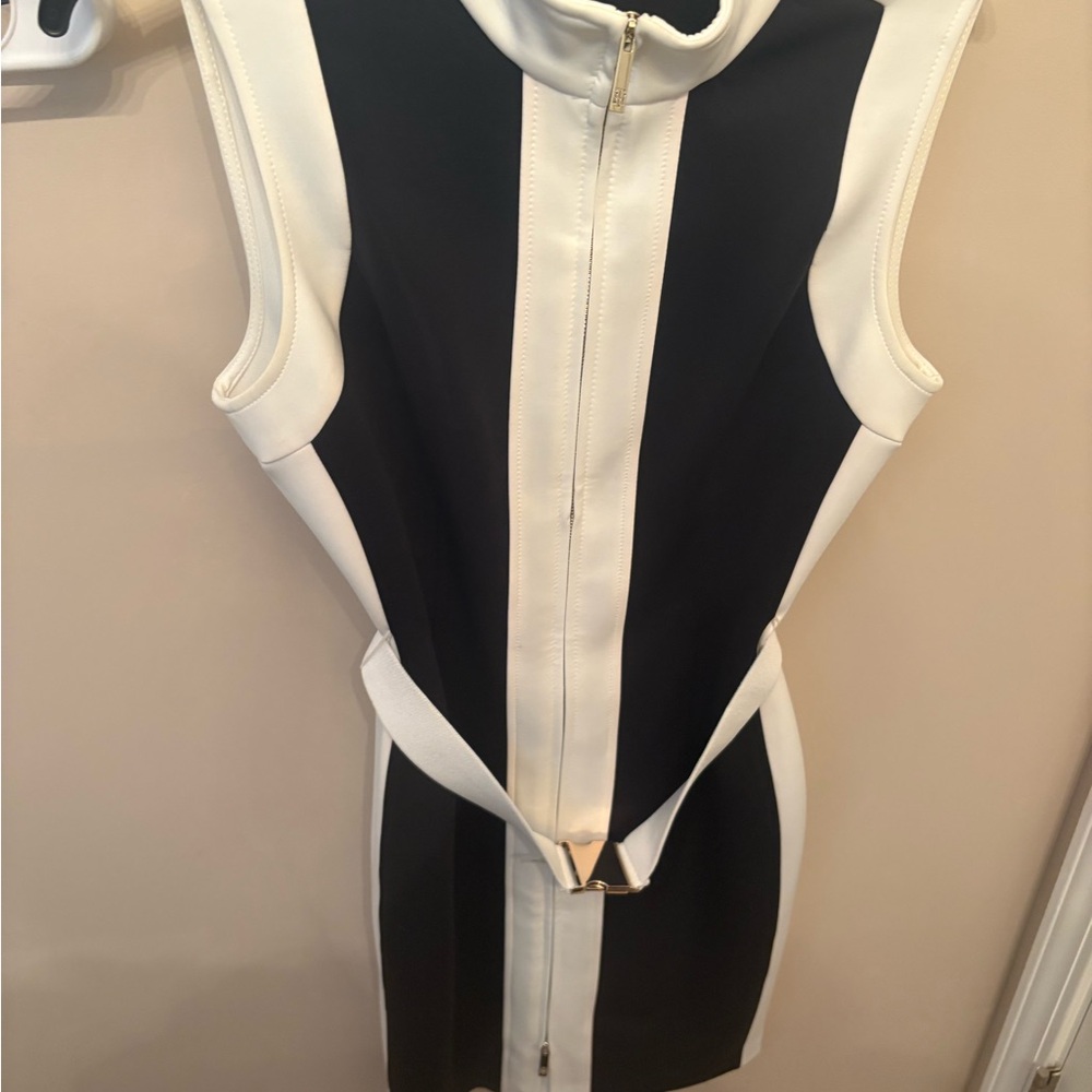 Tommy Hilfiger Monochrome Sleeveless Dress